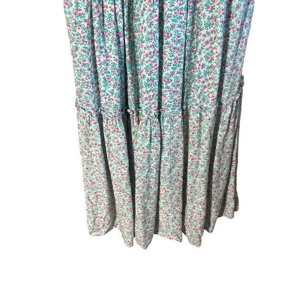 J. CREW Puff-Sleeve Midi Dress in Floral AO886 - Picture 6 of 15